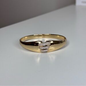 Goldplated Cuff Bracelet